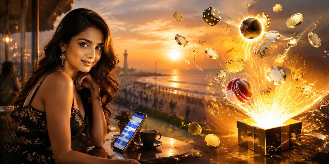 Indian player enjoying mobile betting for casino games